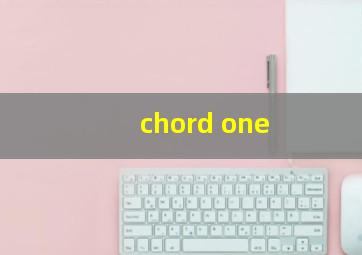 chord one